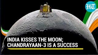 India Creates History Chandrayaan-3 Successfully Lands On Moon  A Billion Prayers Answered