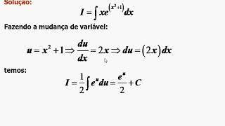 Cálculo Diferencial e Integral - Substituição de Variável - Exercício 02