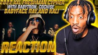 SECOND GUY WAS TRASH  2022 XXL Freshman Cypher With BabyTron Cochise BabyfaceRay & Kali REACTION