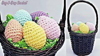 Easy Beginner Friendly Crochet Egg Tutorial