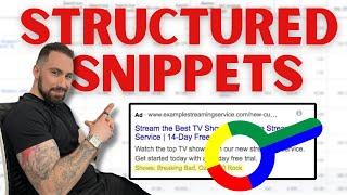 Google Ads Structured Snippets  Structured Snippets Best Practices
