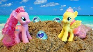 My Little Pony Beach Vacation Hunting for Sea Shells  Mommy Etc