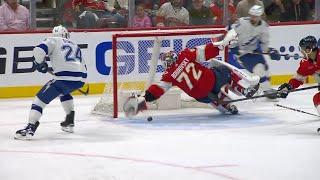 Sergei Bobrovsky makes UNREAL save on Dumba in game 2 vs Lightning 23 apr 2024