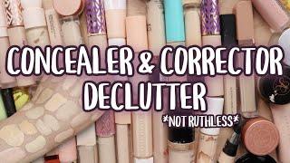 decluttering my concealer collection for the first time 