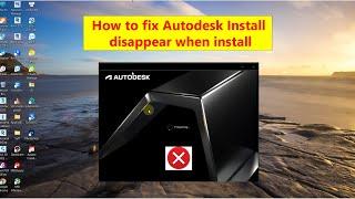 FIX can’t install 3Dmax 2024 Revit 2024 Autocad 2024  the installer disappears when start