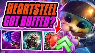 HEARTSTEEL GOT BUFFED?? TANK GNAR IS BACK?? Season 14 Gnar Gameplay League of Legends