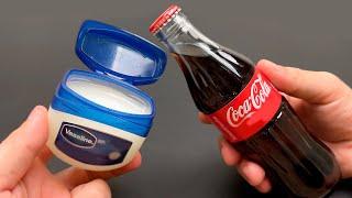 Just mix Coca Cola with Vaseline and you will be amazed 