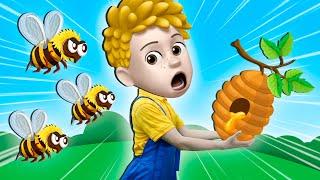 Bee Song  Happy Kids Songs @HappyKidsSongsUSA