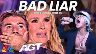 Simon Cowell cried  when they heard Bad Liar Song with the most amazing voice in America