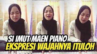 Nissa Sabyan Maen Piano Lihat Ekspresi Wajahnya