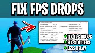 How To Fix FPS Drops & Reduce Input Delay in Fortnite Quick Method