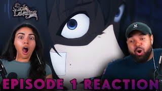 WHAT JUST HAPPENED IN THIS ANIME  Solo Leveling Episode 1 Reaction