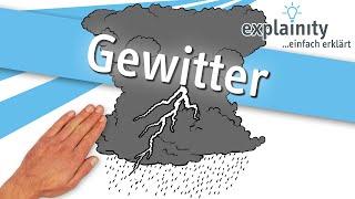 Gewitter einfach erklärt explainity® Erklärvideo