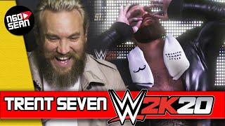 Trent Seven sees his WWE 2K20 entrance for the first time