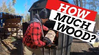 How Much Wood Does A Outdoor Wood Boiler Use?