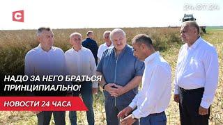 Лукашенко незапланированно посетил сельхозпредприятие  Пустые трибуны на Олимпиаде?  Новости 24.07