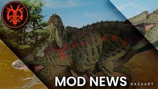 DEINOSUCHUSMORAQUILE AND MORE  PATH OF TITANS  MOD NEWS