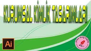 KURUMSAL KİMLİK TASARIMLARI ANTETLİ DİPLOMAT ZARF KARTVİZİT