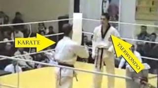 Taekwondo VS Karate - Knockout 2014