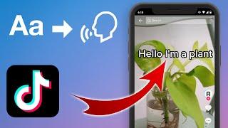 HOW TO USE TEXTO TO SPEECH ON TIKTOK  NARRATOR VOICE 