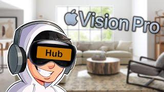 Using Apple Vision Pro for DEVILS HUB STORYTIME