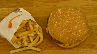 Burger King - Double Cheeseburger Speck XXL  Fries  Coke Light