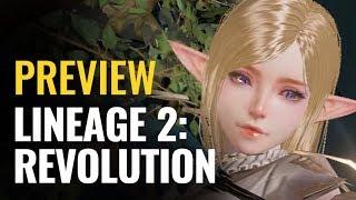 Lineage 2 Revolution Preview  iOS & Android 3D MMORPG