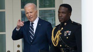 ‘Cognitively Impaired’ Joe Biden escorted off stage following speech