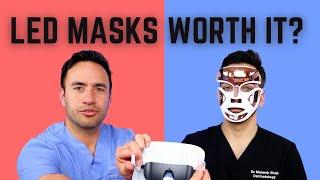 DERMATOLOGIST REVIEWS LED MASKS RED LIGHT and BLUE LIGHT