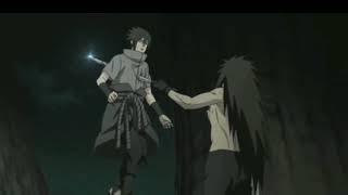 Naruto Shippuden - Madara take out Sasuke in one Blow - English Dub