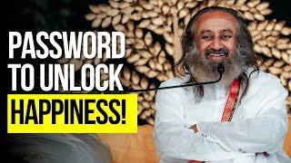 One Password To Unlock Happiness Creativity & Unconditional Love  Live with Gurudev  Dubai