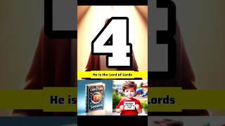 Stories Of The Bible  Reasons Why Jesus is LORD #aianimation #biblestories #superbook #shorts