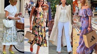 SUMMER 2024 MILAN STREET FASHION  UNIQUE ITALIAN SUMMER OUTFITS STYLE & ITALIAN FASHION VLOG