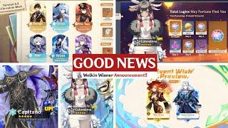 NEW UPDATE Confirm 5.3 Banners & Chronicle Wish Capitano leak Free Wish Event - Genshin Impact