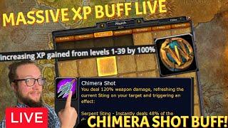 Is Chimera Shot BiS for Leveling after Buff? - Testing with viewers Living Flame Horde