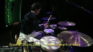 #percussion #shorts 6 - #framedrum #set Solo Live Looping