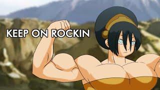 Keep On Rockin. AKA Toph Just Showing Off.