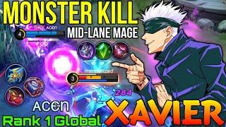 Monster Xavier 86% Win Rate Build - Top 1 Global Xavier by ᴀcєn - Mobile Legends