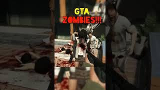 GTA 5 but with ZOMBIES‍ #ytshorts #shorts #gta5 #mods #gameplay #gtazombies #subscribe