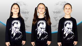 Ceylin-H  Atatürk Ölmedi Yüreğimde Yaşıyor  10 Kasım Çocuk Şarkısı 