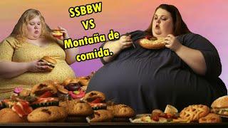 Reaccionado a SSBBW – Ultra Chubbys frente a comida chatarra body positive.