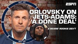 Dan Orlovsky predicts Davante Adams to the Jets  + Caleb Williams timeline for success  Get Up