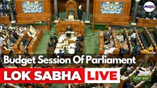 Budget Session Of Parliament  Finance Minister Nirmala Sitharaman LIVE  Lok Sabha  Budget 2023