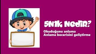 Metni Cümleyi Anlama Etkinliği  5N1K Soruları Nedir?