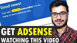 Get Adsense Approval by Watching This Video  Adsense Approval for Blogger 2021