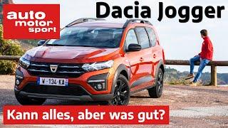 Dacia Jogger 2022 Alleskönner oder fauler Kompromiss? - Vorfahrt Review  auto motor und sport