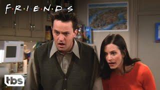 Flashback Of The Friends Finding Out About Chandler And Monica Clip  Friends  TBS