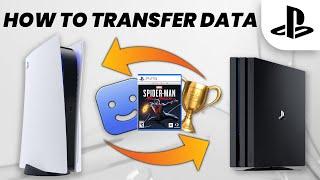 How to Transfer Data AND Applications from your PS4 to your PS5 EASY  SCG