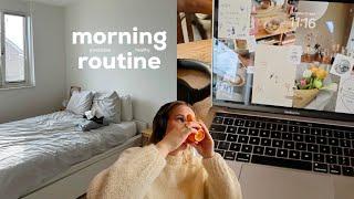 7AM spring morning routine  productive & healthy habits