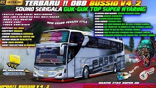 UPDATE BUSSID V4.2 OBB BUSSID V4.2 TERBARU SOUND SERIGALA GUK GUK SUPER NYARING GRAFIK SUPER HD 4K